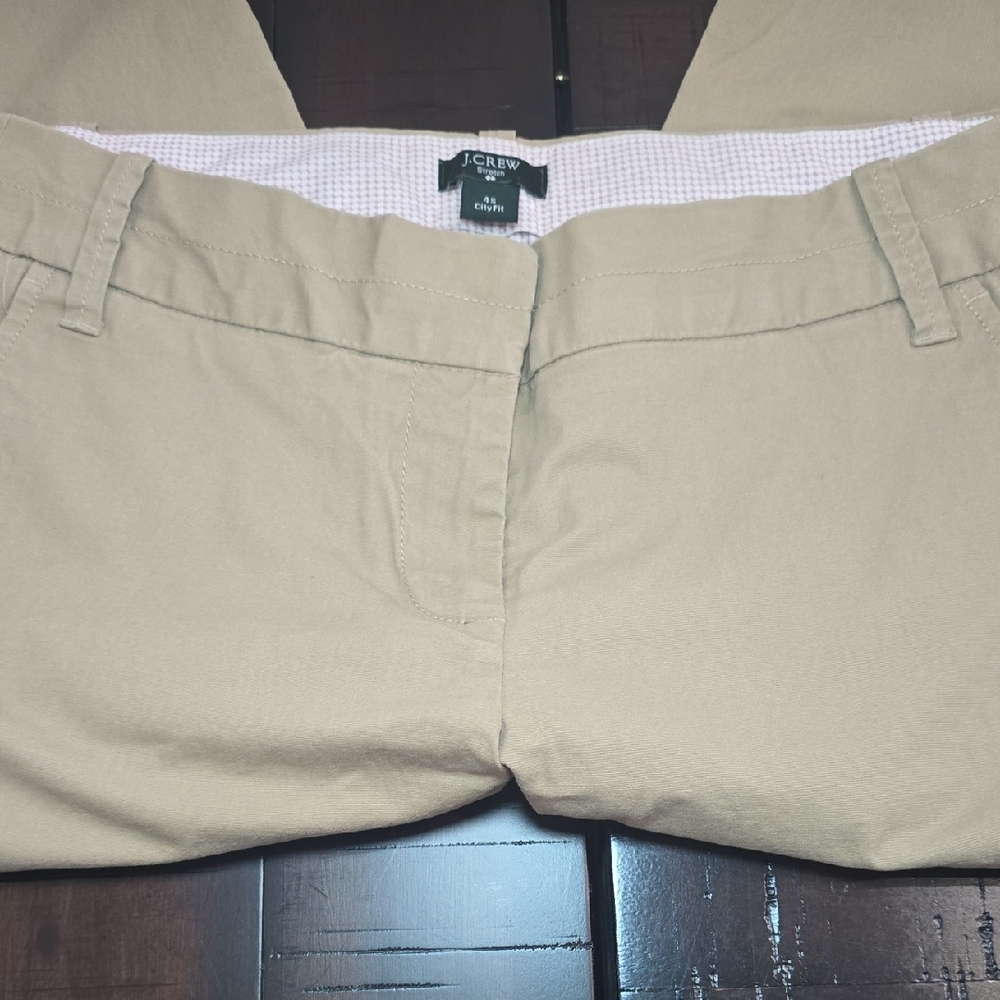 J. Crew Tan Boot Cut Pants